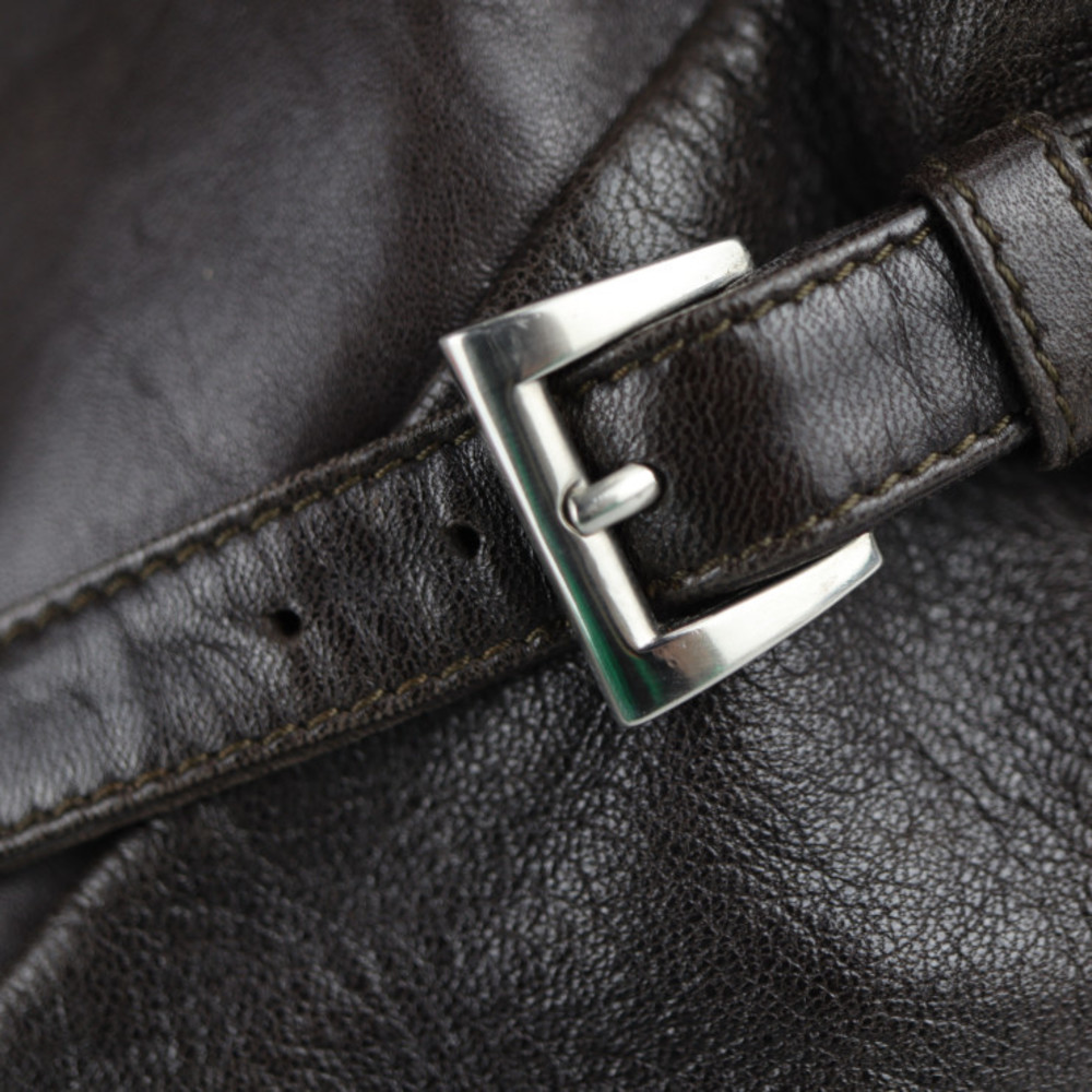 Prada Mini Backpack Leather Brown - image 7